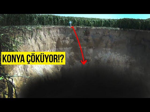 TÜRKİYE'DE KORKUTUCU OBRUKLAR OLUŞUYOR (145 METRE!)