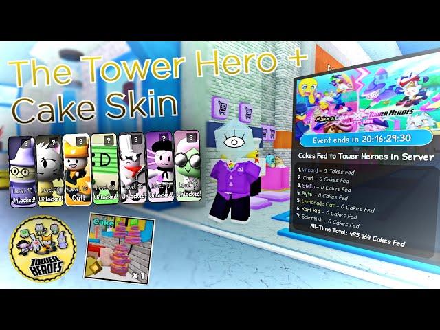 Make a Cake How To Get The Tower Hero Badge + Cake Skin in Tower Heroes
