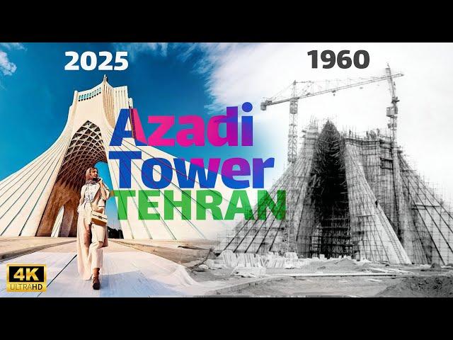 Exploring Tehran's Azadi Tower: Masterpiece of Art & Architecture [4k]