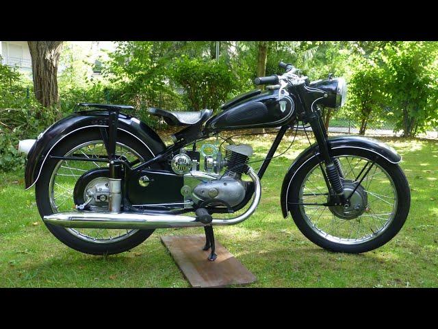 DKW RT125 2H Anlassen Beschreibung