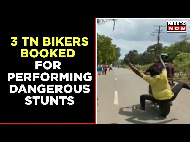 Tamil Nadu News: 3 Bikers Detained For Performing Dangerous Stunts | Latest news | English News