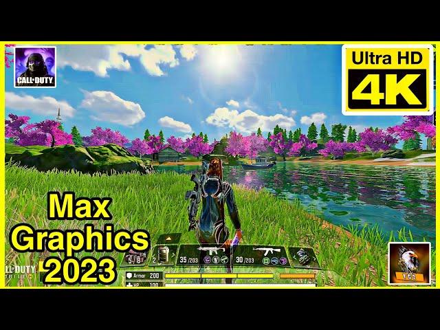 Call of Duty Mobile | Ultra Max Graphics | Very High Graphics 4K Video Gameplay in 2023