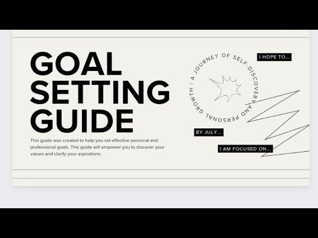 How to Set Meaningful Goals