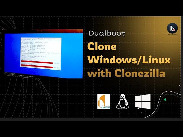 Clone Windows 11 and GNU/Linux Dualboot SSD Drive To Another SSD Drive With Clonezilla