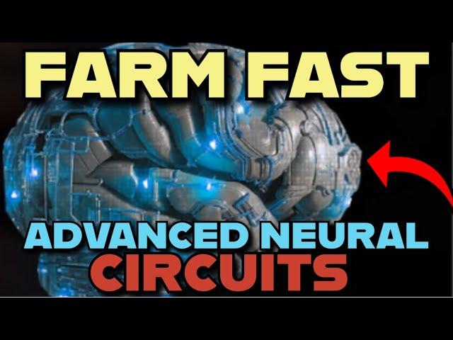 FARM ADVANCED NEURAL CIRCUITS FAST - Best FARMING Mission - The First Descendant Guide