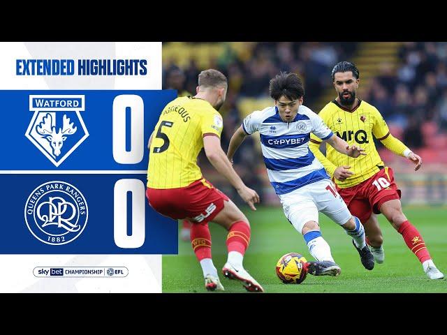 GOALLESS AT VICARAGE ROAD | Extended Highlights | Watford 0-0 QPR