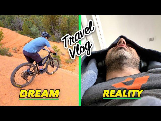 Here's what my mountain bike trips are really like