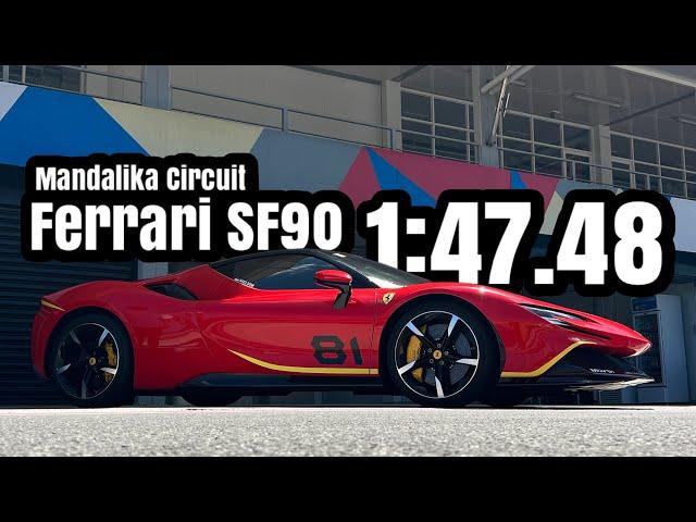 OneHotLap :: Ferrari SF90 at Mandalika Circuit #silasbonar46 1:47.48