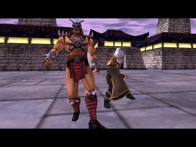 Actually Punching Shao Kahn In Deception Konquest