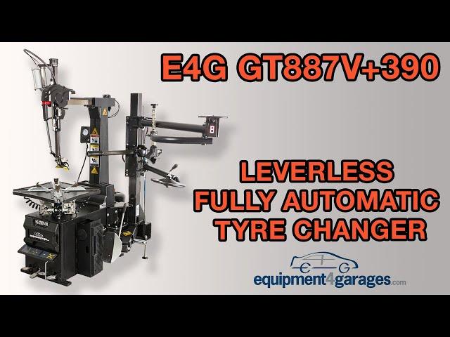 EVERYTHING you NEED to know: LEVERLESS TYRE CHANGER & HELPER ARM | GT887V+390 Fully Auto | E4G