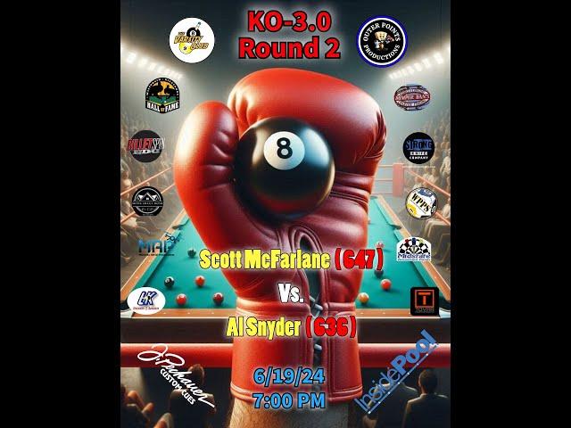 KO 3.0 Round 2 Al Snyder Vs. Scott McFarlane