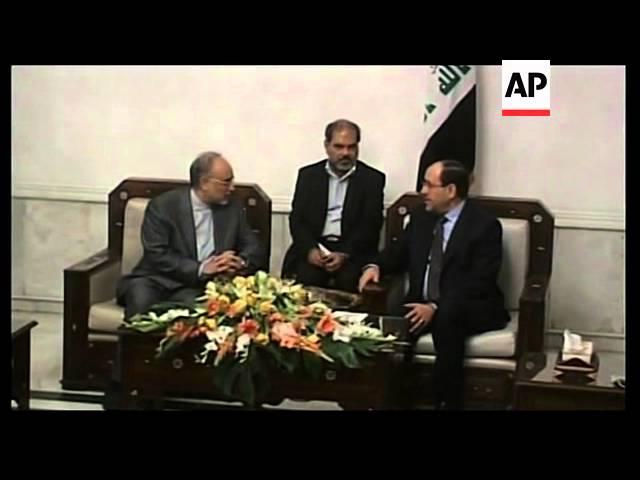 Iraqi PM meets Iranian FM