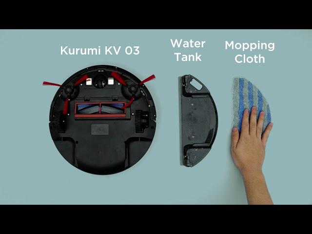 Tutorial Kurumi KV 03 Cara Memasang dan Mengisi Tangki Air