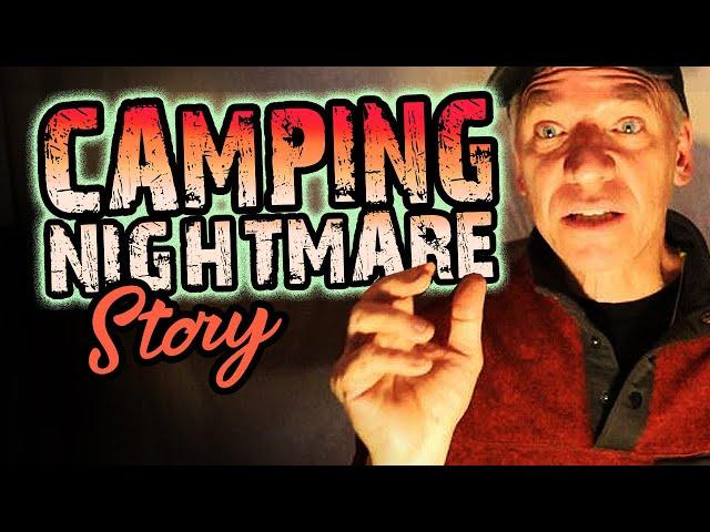 FRIGHTENING Encounter in Desolation Wilderness Campfire Story | Base CAMP along a Creek.