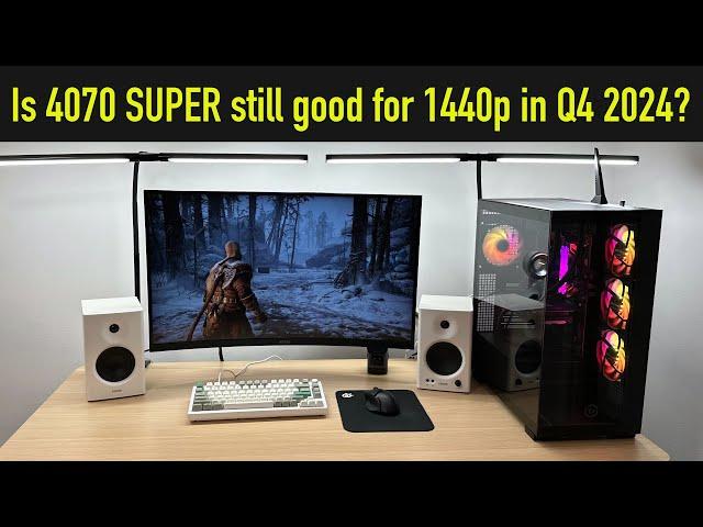 Can You Play the Latest Games at 1440p in Q4 2024 on the RTX 4070 SUPER?