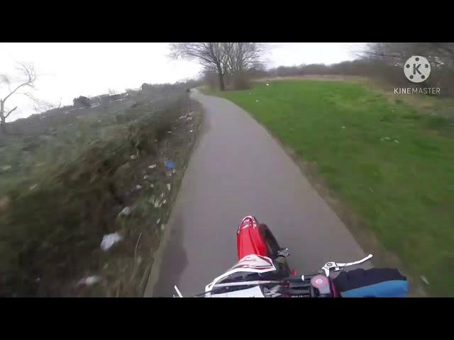 M2R 160cc Crash!!  #Shorts #Gopro #Fail