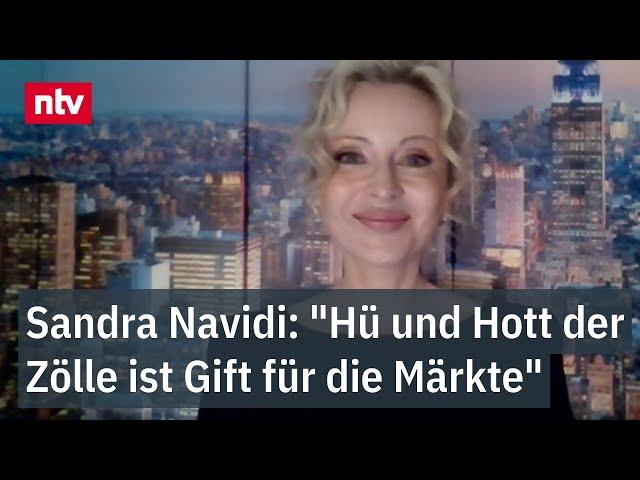 "Das Hü und Hott der Zölle ist Gift für die Märkte" - Sandra Navidi, BeyondGlobal