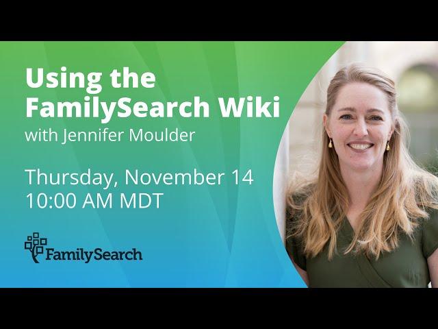 Using the FamilySearch Wiki