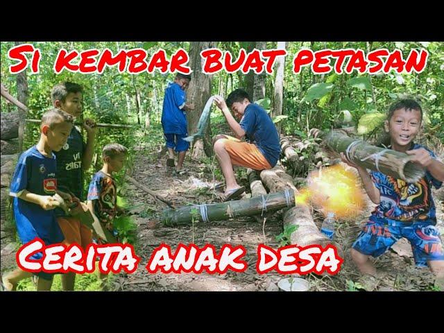 SI KEMBAR NGGAWE MRECON Cerita komedi anak desa