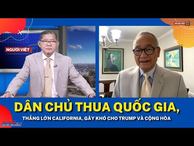 Dân Chủ thua quốc gia, thắng lớn California, gây khó cho Trump và Cộng Hòa