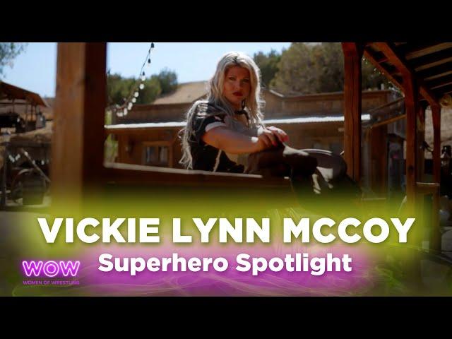 Superhero Spotlight – Vickie Lynn McCoy | WOW - Women Of Wrestling