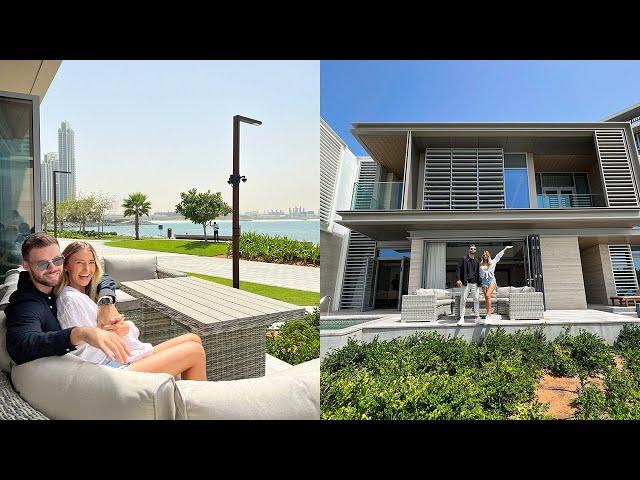 Vieiwng a $5,000,000 Townhouse with Sea Views on Bluewater Island | Dubai vlog