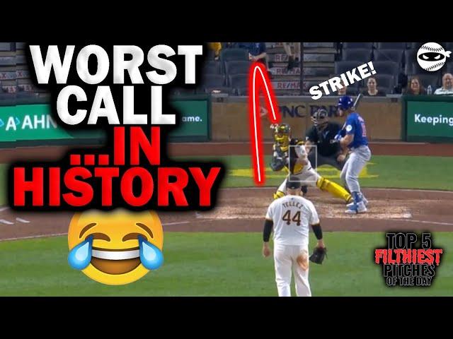 This may be the WORST CALLED STRIKE in HISTORY!