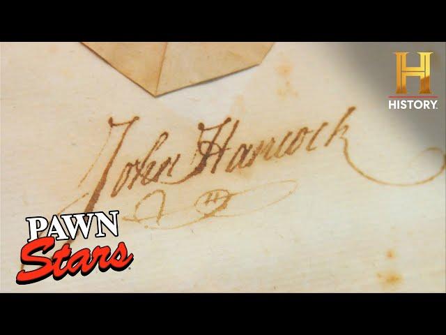 Pawn Stars: REVOLUTIONARY DEAL for John Hancock Signature (Season 4)