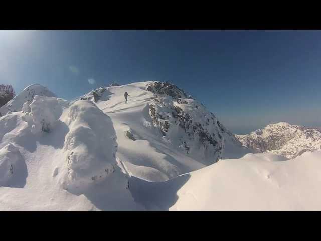 GoPro Hero3 Corsica Mountain Ski EP07  Cyrille, Guillaume & Tony