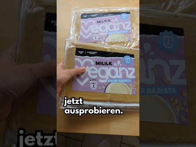 Platte Hafermilch von Veganz: GAMECHANGER!  #veganessen #veganismus #nachhaltigleben