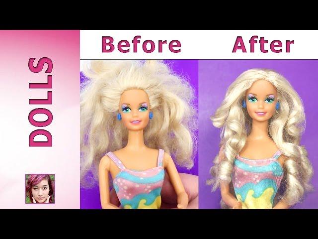 Barbie Hair Repair Tutorial