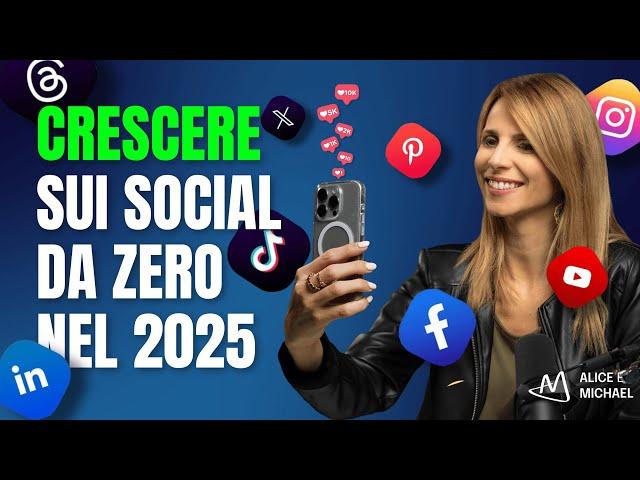 Cosa farei oggi se dovessi iniziare a crescere sui SOCIAL da zero (4 CONSIGLI)