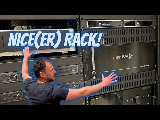 Nice(er) Rack! Home Theater Rack Optimization Vlog with Kaleidescape, madVR, Anthem, & NAD