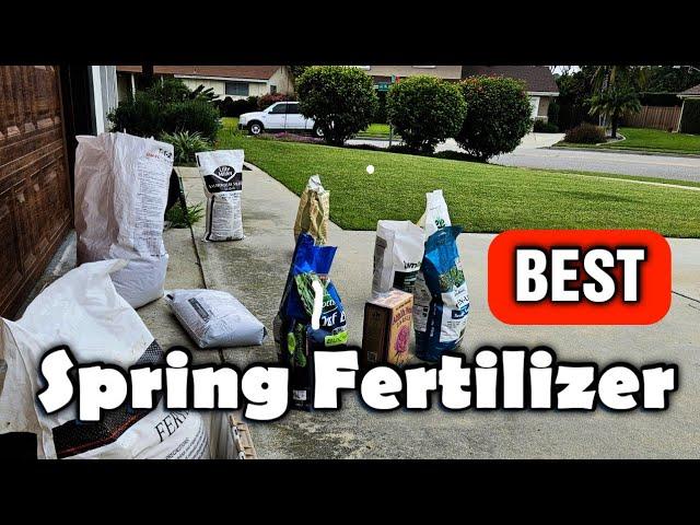 This Is The Best Lawn Fertilizer For Spring...Possibly