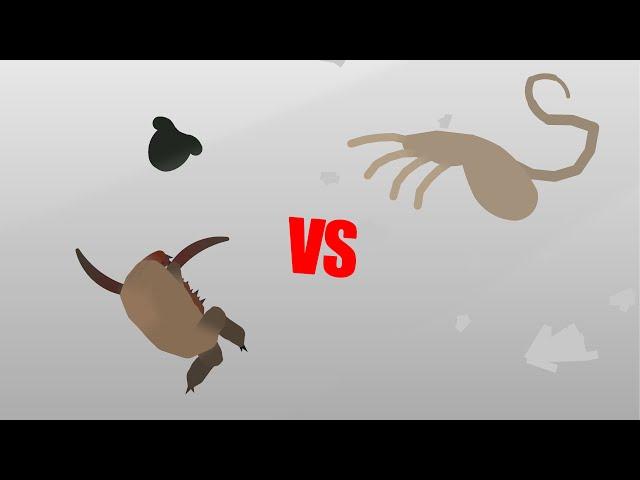 Facehugger VS Headcrab (HL2 VS ALIEN) || Nukezillas Grand Comeback || Epic Stick Nodes Fight