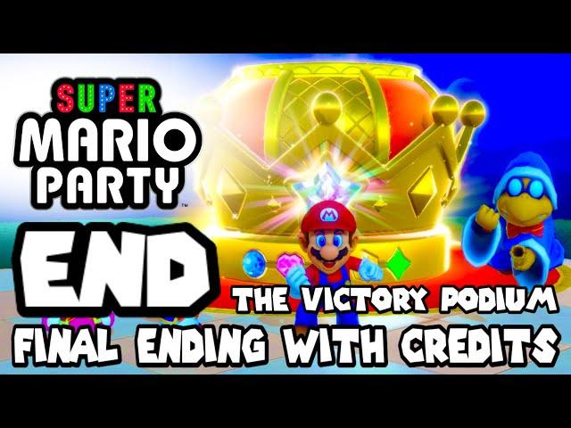 Super Mario Party - End - The Victory Podium! (1 Player)