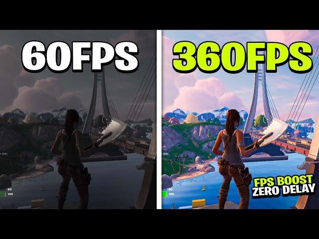 Fortnite Chapter 6 Optimization Guide! - FPS Boost & 0 Delay