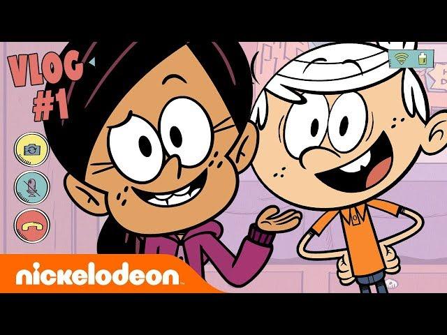 Lincoln & Ronnie Anne’s VLOG: First Upload EVER!!! | The Loud House & The Casagrandes