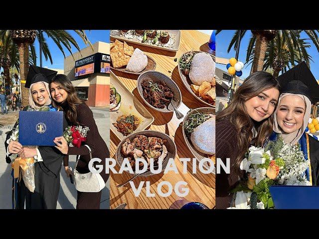 college graduation grwm | jewelry unboxing | vlog