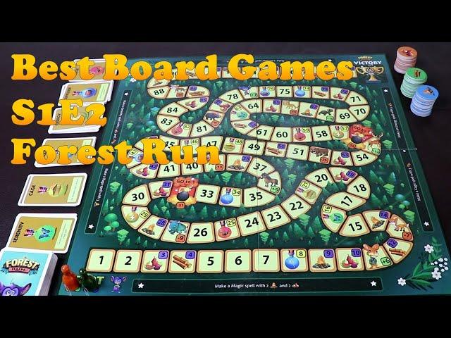 Forest Run Board Game | Best Board Games | S1E2 | Indoor game for kids | Family games