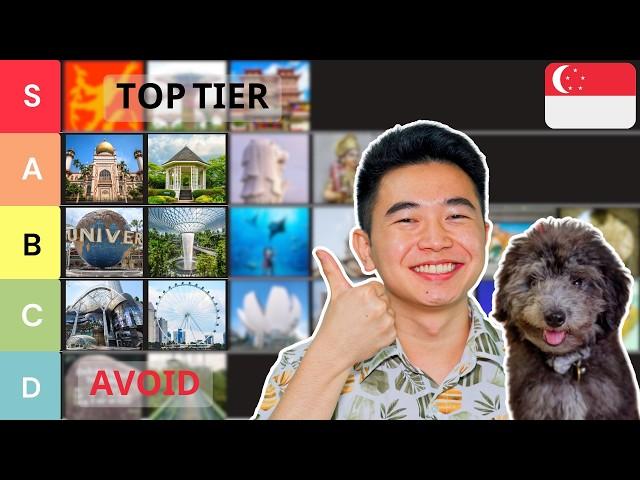 Ranking TOP 23 Tourist Attractions in Singapore - with My Dog