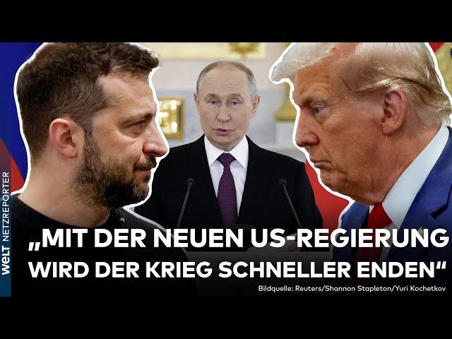 PUTINS KRIEG: Selenskyj setzt auf Trump für Verhandlungen! Krieg soll 2025 durch Diplomatie enden