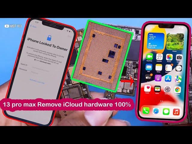 Remove iCloud iPhone 13 Pro Max by Hardware lock icloud Easy Way