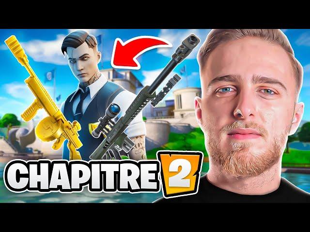 JE REJOUE SUR LE CHAPITRE 2 DE FORTNITE  (c'est incroyable)