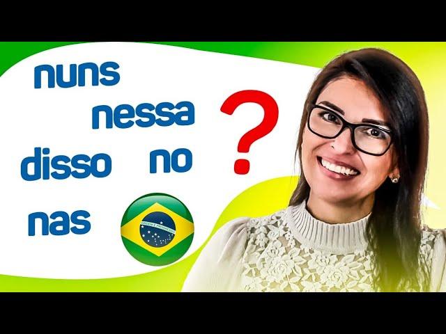 AS CONTRAÇÕES MAIS USADAS NO PORTUGUÊS!