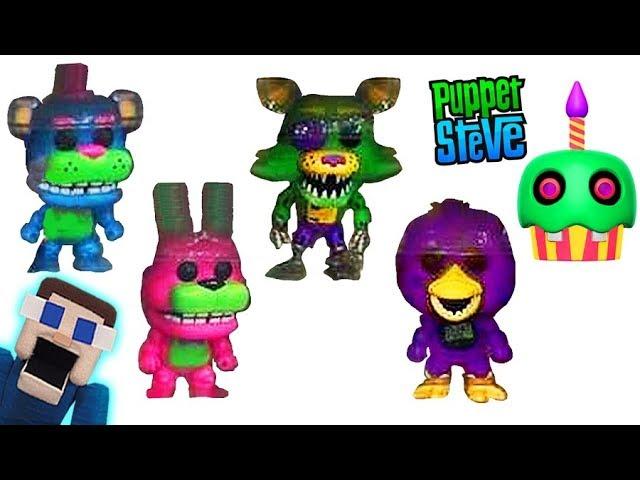 Five Nights at Freddy's Funko POP BLACKLIGHT Fnaf REVEAL Checklist Figures Exclusive 2018