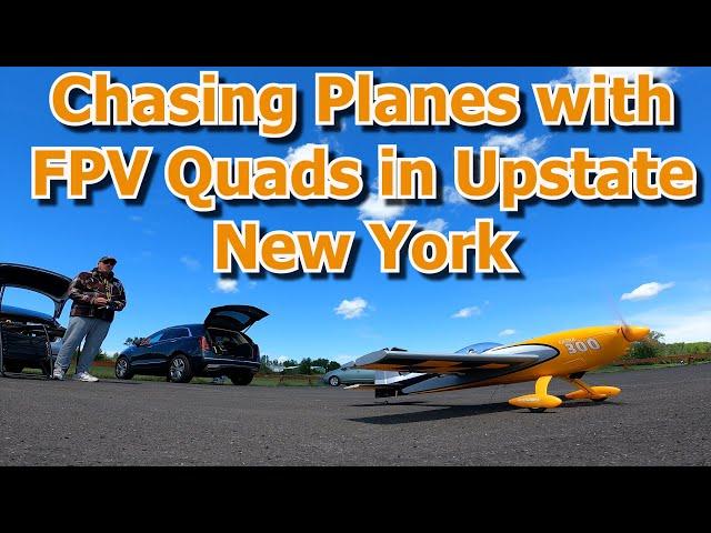 Chasing Planes with FPV Quads in Upstate New York