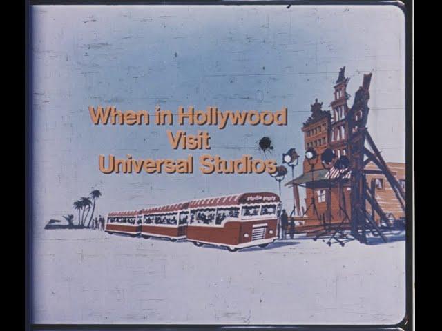Sullivan Bluth/Amblin Entertainment/MPAA Card/"When in Hollywood Visit Universal Studios" (1988)