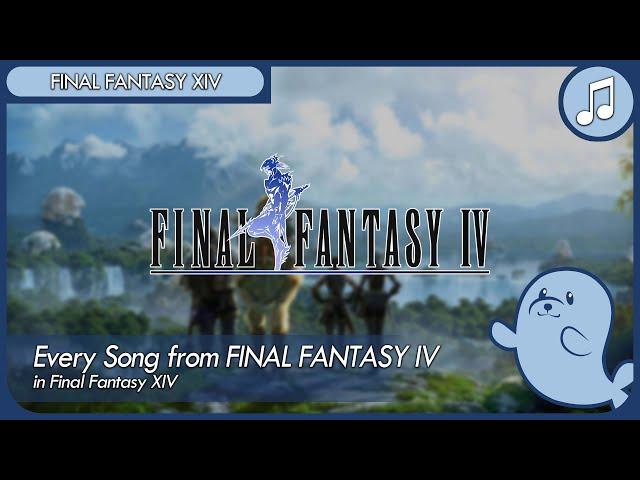 Every Song from FINAL FANTASY IV in FINAL FANTASY XIV
