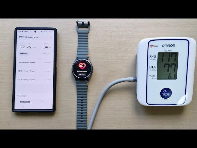 Samsung Galaxy Watch 7 Blood Pressure Monitor